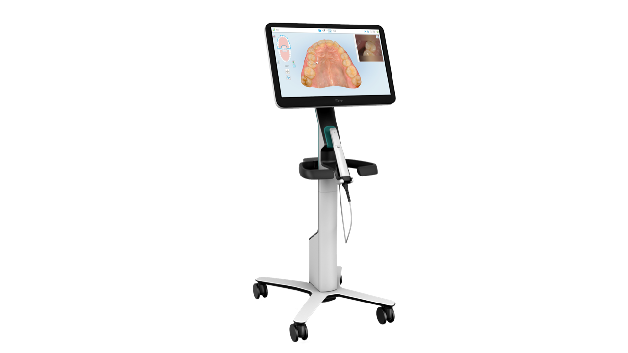 Product Photo_ iTero Lumina Screen Bright with Cart